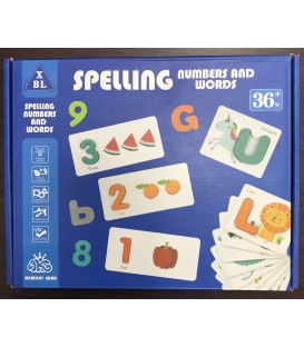 SPELLING NUMBER AND WORDS (28,5*23*4,5 CM) GD690