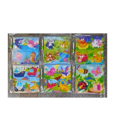 PUZZLE DEWNIANE (30*30*0,5CM) XH29