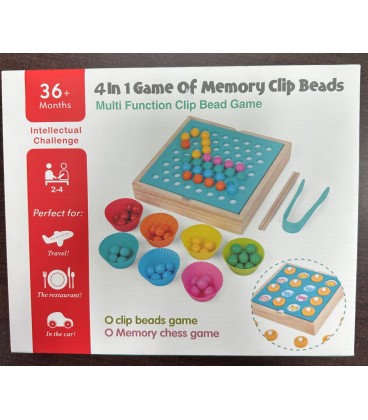 GAME OF MEMORY 4IN1 (28*23*5,5CM) GD33