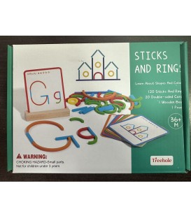STICKS AND RINGS (23*16.8*3.5CM) TP82