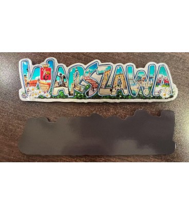 MAGNES WARSZAWA (14*4CM) LN64-1