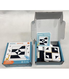 PUZZLE DEWNIANE  (12*11*4.2CM) - CENA: 9.9