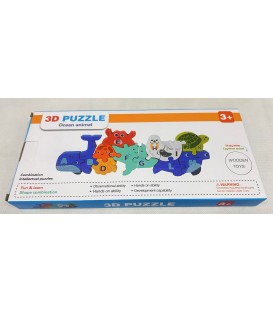3D układanka z morskimi zwierzętami (32*15*2,8CM) - CENA :12,5