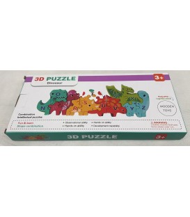 3D układanka z dinozaurami (32*15*2,8CM) - CENA :12,5