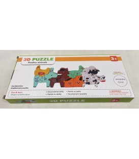 3D układanka z ptactwem domowym (32*15*2,8CM) - CENA :12,5
