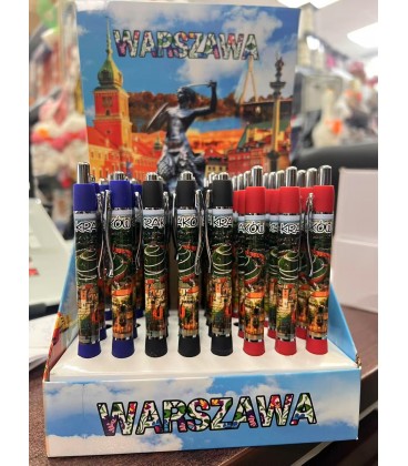 DŁUGOPIS Z NAPISZ "KRAKÓW" (14,4CM) - CENA: 1,9