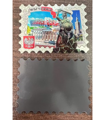 MAGNES WARSZAWA (9*6CM) LN17