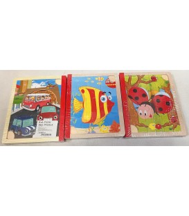 PUZZLE DEWNIANE ( 17,5*14,5*2CM) - CENA: 7,9