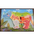 PUZZLE DEWNIANE ( 22,2*15*0,5CM) - CENA: 6,2