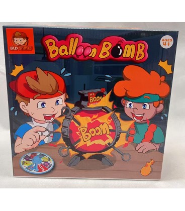 Gra Zręcznościowa Mega Boom Strzelające Balony Rodzinna Planszowa Losująca (40.4*40.4*11.4CM)- CENA:60