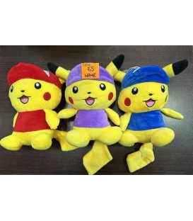 PLUSZOWY PIKACHU W KOLOROWYM UBRANKU(20CM)-CENA:7,5