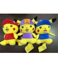 PLUSZOWY PIKACHU W KOLOROWYM UBRANKU(20CM)-CENA:7,5