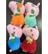 KOMPLET PLUSZAKÓW: RODZINA ŚWINKI PEPPY(20CM)-CENA:7,9