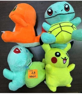 KOMPLET MASKOTEK POKÉMON (20CM)-CENA:7,9