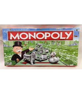 GRA PLANSZOWA MONOPOLY, RODZINNA GRA PLANSZOWA DLA OD 2 DO 6 GRACZY (43*3*22CM) -CENA:11.5