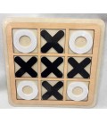 DREWNIANA GRA „KÓŁKO I KRZYŻYK” – PLANSZA 3×3(30CM)- CENA:5.9