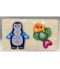 DREWNIANA UKŁADANKA PUZZLE ZWIERZĘTA – ZABAWKA EDUKACYJNA DLA DZIECI(22,5*13CM)- CENA:5,5