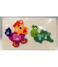 DREWNIANA UKŁADANKA PUZZLE ZWIERZĘTA – ZABAWKA EDUKACYJNA DLA DZIECI(22,5*13CM)- CENA:5,5