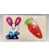 DREWNIANA UKŁADANKA PUZZLE ZWIERZĘTA – ZABAWKA EDUKACYJNA DLA DZIECI(22,5*13CM)- CENA:5,5