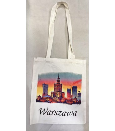 TORBA BAWELNIANA "WARSZAWA" - CENA:5,9