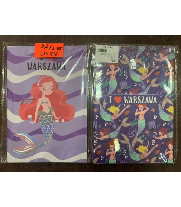Zeszyty "Warszawa" ( A5) - Cena:5,2/2szt