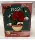 Kwiatowa Doniczka 3D Róża (190psc) - Cena:4,5