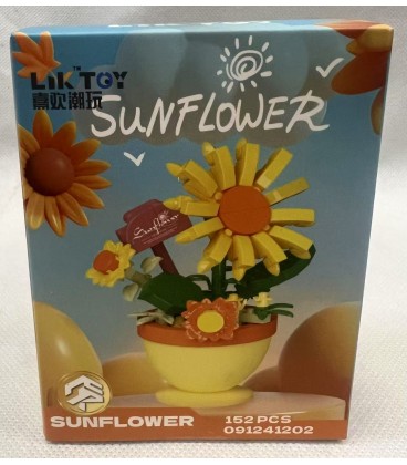 Kwiatowa Doniczka 3D Słonecznik (190psc) - Cena:4,5