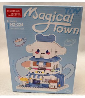 Klocki Kawiarnia Cinnamorolla (11.5*4.5*15.8CM) - Cena: 7.5