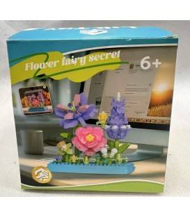 Klocki Tajemnica Kwiatowej Wróżki (11,5*7,5*12,5CM)- Cena:7,9