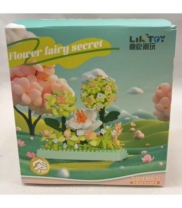 Klocki Tajemnica Kwiatowej Wróżki (11,5*7,5*12,5CM)- Cena:7,9