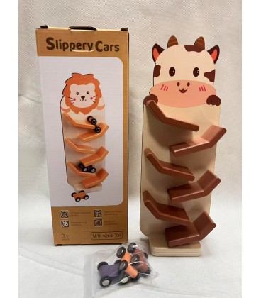 Drewniana Zjeżdżalnia Samochodowa (31*12*4,5CM)- Cena:26,5