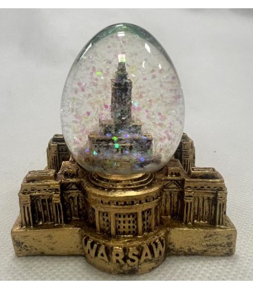 Warszawska kula śnieża ceramiczna - Cena : 9,2