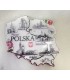 CENA:3 - MAGNES CERAMIKA MAPA WARSZAWA (9*6,5*0,5 CM)
