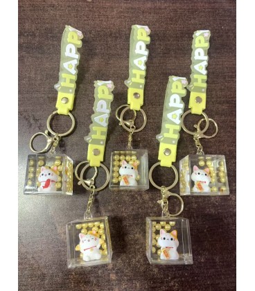 Cena: 4,2 - Breloczek z kot chinskie