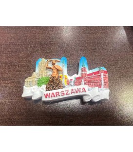 MAGNES CERAMIKA WARSZAWA (8,5*5CM) -CENA:3,8