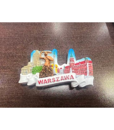 MAGNES CERAMIKA WARSZAWA (8,5*5CM) -CENA:3,8