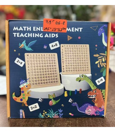 Drewniana tablica matematyczna - CENA:7,9