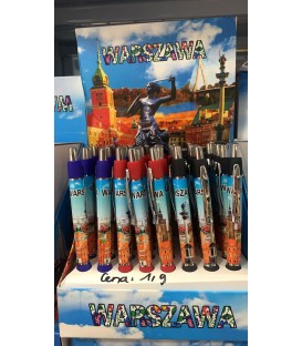 DŁUGOPIS Z NAPISZ "POLSKA" (14,4CM) - PRICE:1,9