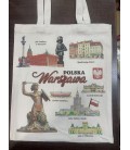 Torba bawełniana biały Warszawa – Polska